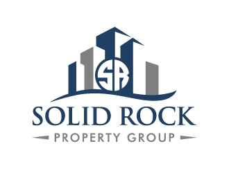SOLID ROCK PROPERTY GROUP logo design by akilis13