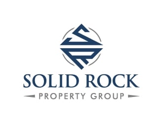 SOLID ROCK PROPERTY GROUP logo design by akilis13