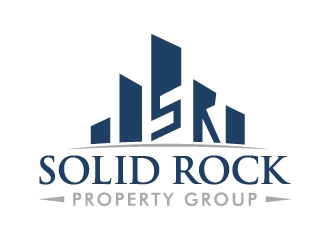 SOLID ROCK PROPERTY GROUP logo design by akilis13