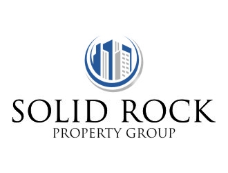 SOLID ROCK PROPERTY GROUP logo design by jetzu