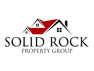 SOLID ROCK PROPERTY GROUP logo design by jetzu