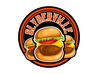 SlyderVille logo design by daywalker
