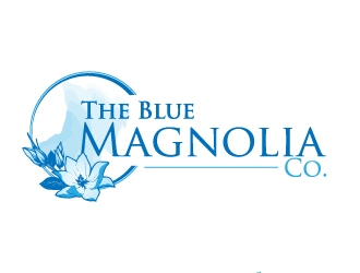 The Blue Magnolia Co. logo design by jaize