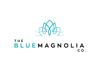 The Blue Magnolia Co. logo design by PRN123