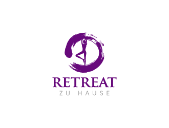Retreat zu Hause (which means Retreat at Home in German Language) logo design by torresace