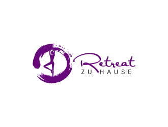 Retreat zu Hause (which means Retreat at Home in German Language) logo design by torresace