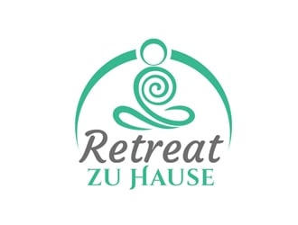 Retreat zu Hause (which means Retreat at Home in German Language) logo design by Roma