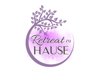 Retreat zu Hause (which means Retreat at Home in German Language) logo design by Roma