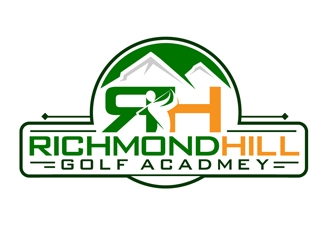 Richmond Hill Golf Acadmey logo design by DreamLogoDesign