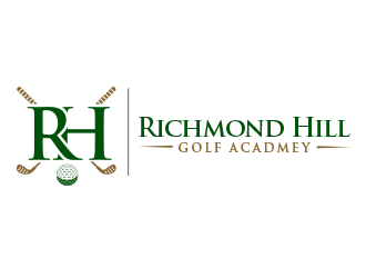 Richmond Hill Golf Acadmey logo design by BeDesign