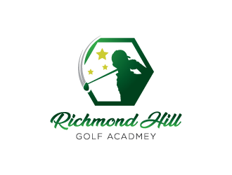 Richmond Hill Golf Acadmey logo design by rootreeper