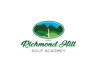 Richmond Hill Golf Acadmey logo design by rootreeper