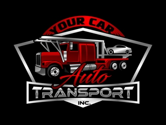 Your Car Auto Transport, Inc. logo design by DreamLogoDesign