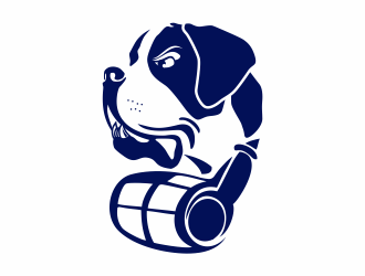 Saint Bernard logo design by andriandesain