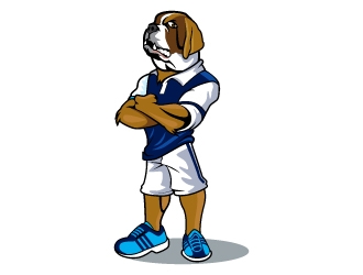 Saint Bernard logo design by Suvendu