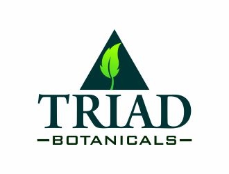 Triad Botanicals logo design by naldart