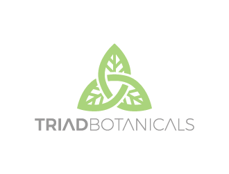 Triad Botanicals logo design by mhala