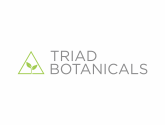 Triad Botanicals logo design by Editor