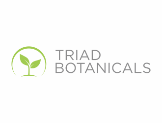 Triad Botanicals logo design by Editor