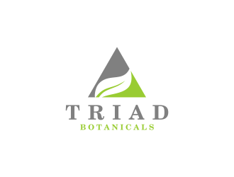 Triad Botanicals logo design by semar
