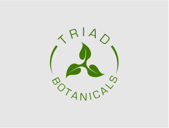 Triad Botanicals logo design by MagnetDesign