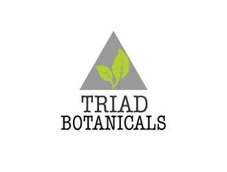 Triad Botanicals logo design by AYATA
