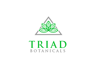 Triad Botanicals logo design by PRN123