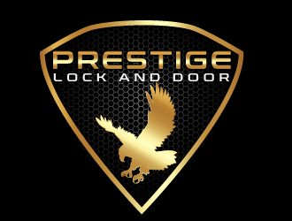 Prestige Lock and Door logo design by axel182
