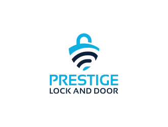 Prestige Lock and Door logo design by dewipadi