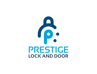 Prestige Lock and Door logo design by dewipadi