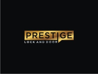 Prestige Lock and Door logo design by bricton