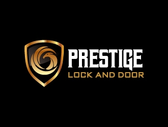 Prestige Lock and Door logo design by zakdesign700