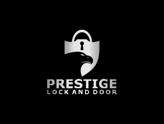 Prestige Lock and Door logo design by Webphixo