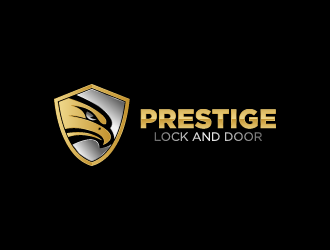 Prestige Lock and Door logo design by fastsev