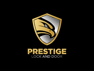 Prestige Lock and Door logo design by fastsev
