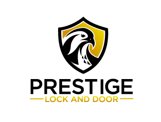 Prestige Lock and Door logo design by THOR_