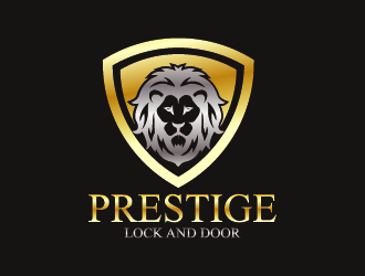 Prestige Lock and Door logo design by czars