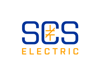 SCS ELECTRIC logo design by protein