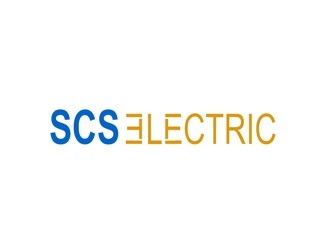 SCS ELECTRIC logo design by bougalla005
