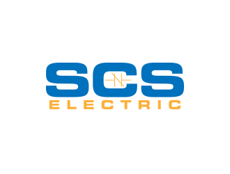 SCS ELECTRIC logo design by Inlogoz