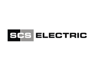 SCS ELECTRIC logo design by sabyan
