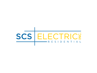 SCS ELECTRIC logo design by KQ5