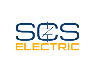 SCS ELECTRIC logo design by lexipej