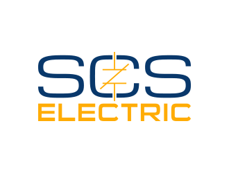 SCS ELECTRIC logo design by lexipej