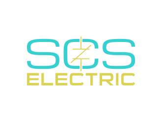 SCS ELECTRIC logo design by lexipej