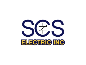 SCS ELECTRIC logo design by zakdesign700