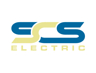 SCS ELECTRIC logo design by rief