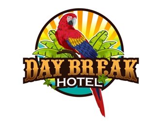 Day Break Hotel logo design by DreamLogoDesign