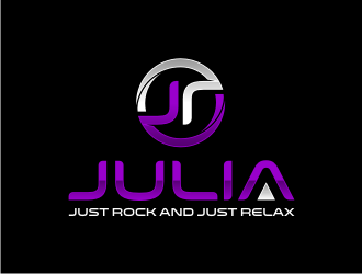 Julia Roth  [logo for bat-mitzvah party] logo design by protein