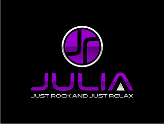 Julia Roth  [logo for bat-mitzvah party] logo design by protein